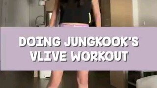 BTS Jungkoook workout routine