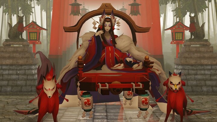 【Onmyoji MMD】Jin Tian Yuzao Front - Praise from the sky is not as good as use the sky
