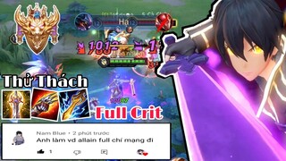 TOP Allain | Thử Thách Dùng Allain Lên Full Chí Mạng Của Fan Sẽ Ntn✓