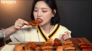 Nhìn bạn ăn mà mình đói #mukbang