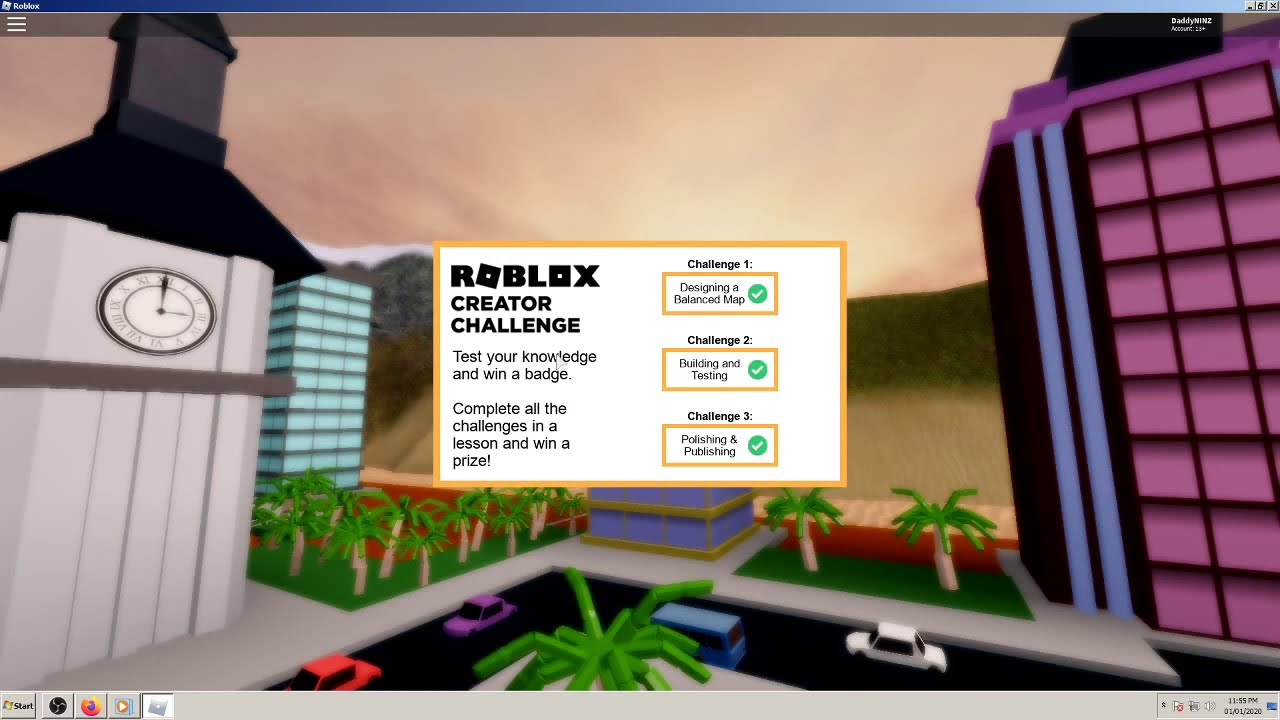 roblox creator challenge - Roblox