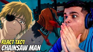 O ANIME CHEGOU INSANO! CHAINSAW MAN EPISÓDIO 1 REACT