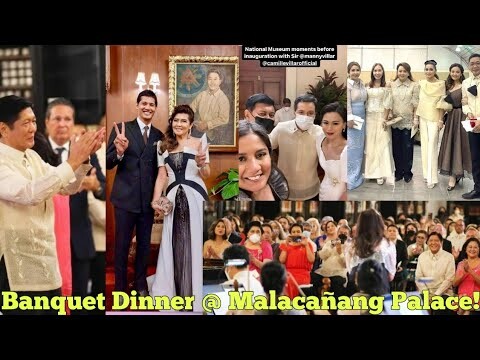 Bongbong Marcos INAUGURAL DINNER + Philippine PhilHarmonic Orchestra w Toni Gonzaga, Small Laude etc