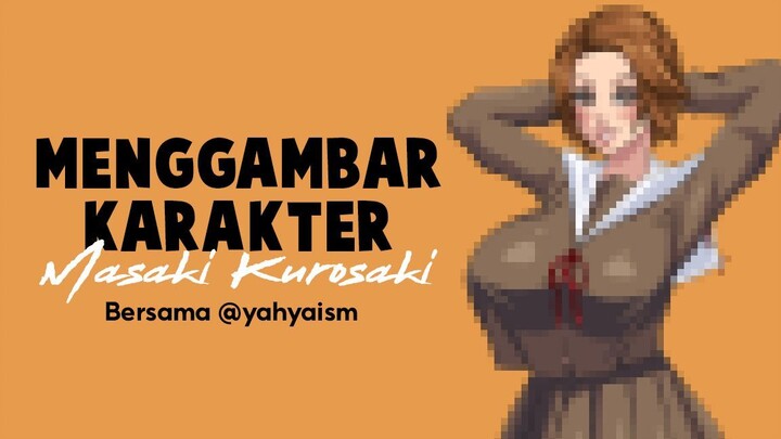 Menggambar Karakter dari Bleach Masaki Kurosaki