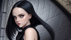 Wednesday Addams AMAZING AI Art (4K Wednesday AI Art)