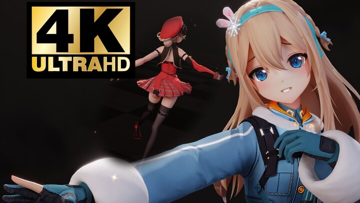 爷爷，快来看你关注的鸽子精更新了什么O.O！【少前2·4K·索米X佩莉】