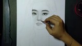 HOW TO DRAW EYES, NOSE AND LIPS