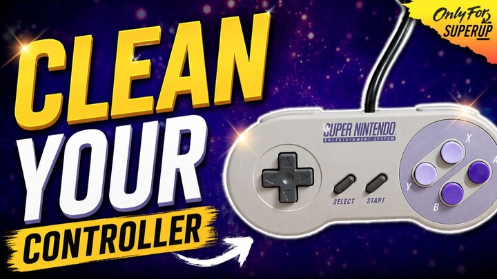 How to Clean a Super Nintendo Controller