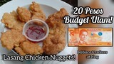 20 Pesos Budget Ulam | Rebisco Crackers at Itlog Lasang Chicken Nuggets |Murang Ulam Recipe
