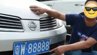 Got a lucky draw for the fancy license plate 88888; after five years of personal use, the owner fina