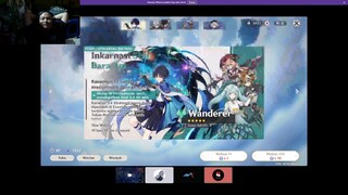 Roll Wanderer - Genshin impact