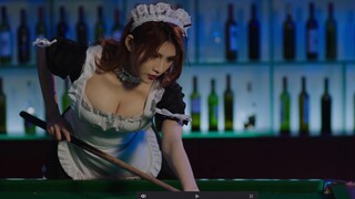【4k超清】有这样的女仆还有心情打球？