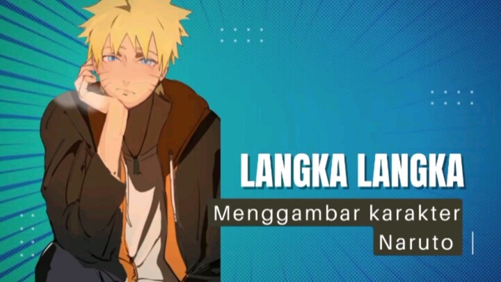 Cara Menggambar Naruto