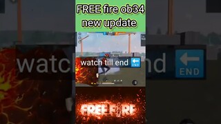 (free fire ob34)3 new biggest update part 3/Glashen gaming||#shorts#shortsfeed#freefirefacts#viral 😱