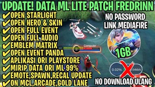 Data ML Lite Full Event 1Gb Patch Fredrinn | ML Lite | Cara Mengatasi Lag & Patah Patah ML
