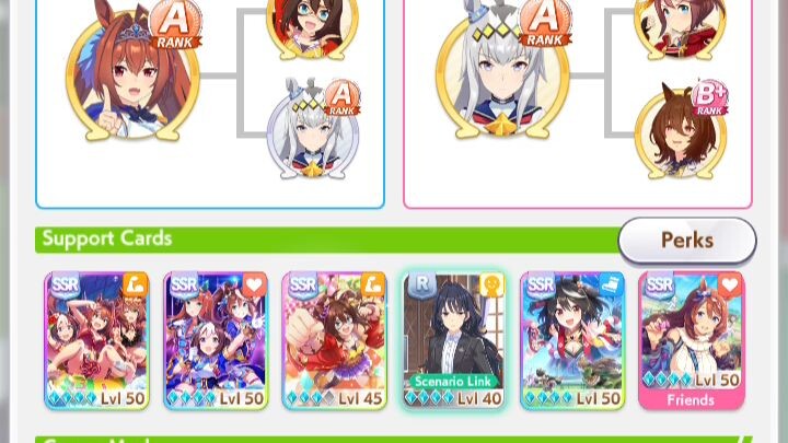 Mihono Bourbon Stats Pas2an #cygames #umamusume #mihonobourbon #game #balapkuda