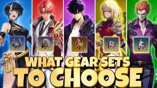 WHAT ARTIFACTS SETS TO USE ON SSR HUNTERS & JINWOO WEAPONS - Solo Leveling Arise