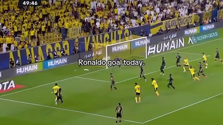 Cristiano Ronaldo today goal saudiproleague