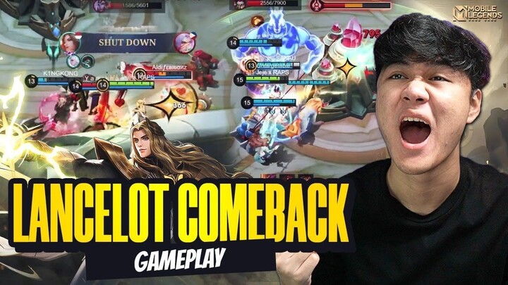 LANCELOT JEJE KENA PRESS DI EARLY MODE SERIUS AUTO COMEBACK - Mobile Legends