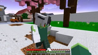 Mèo Simmy Lần Đầu Đi Học Ở Trường Học Xác Sống Trong Minecraft