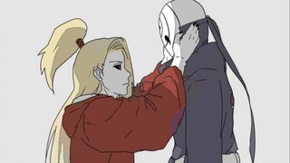 [Deidara/Afei/MAD] Deidara: Kamu tampak seperti seseorang yang kukenal, tapi kamu tidak tertawa seba