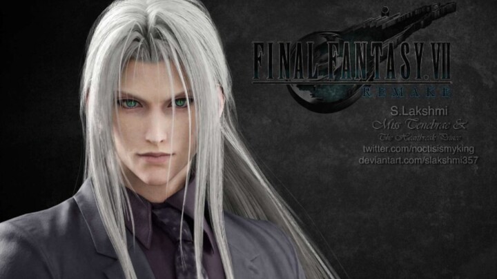 【FF7/萨菲罗斯单人】性感老萨，在线打铁