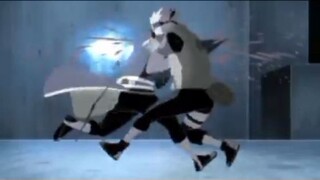 NARUTO SHIPPUDEN KAKASHI VS OBITO FINAL FIGHT