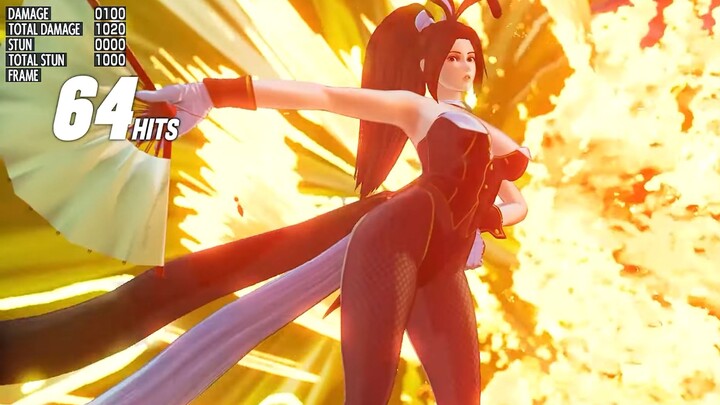 The King of Fighters 15 ~ Mai Shiranui Fancy Combo Collection 2.0 [DOA Bunny Girl MOD Version]