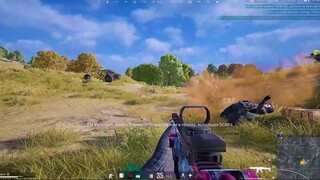 ВЫБИЛ ДВОИХ С БАГГИ В ПРЫЖКЕ PUBG MOBILE