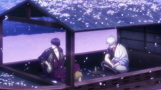 [Gintama/Gintama] Lagipula aku harus pergi menemuinya, di neraka yang dipenuhi bunga sakura merah