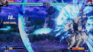 KOF15　世界１位オメガルガール　１８HIT７割コンボ　シングル最強ルガール