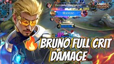 BRUNO FULL CRIT DAMAGE🤣🤣