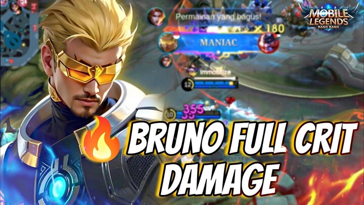 BRUNO FULL CRIT DAMAGE🤣🤣