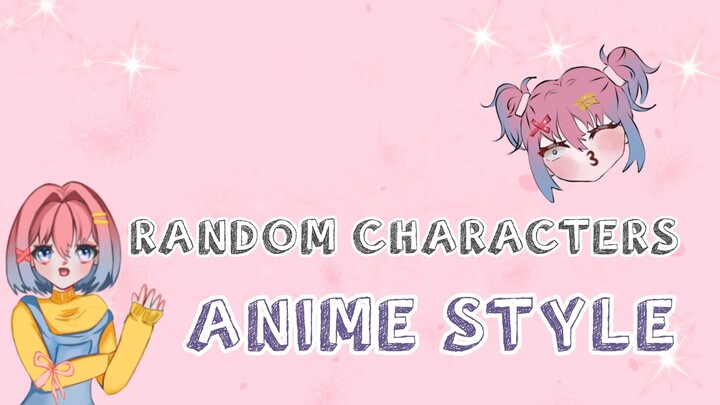 Draw random character menggodaa🔥🙀