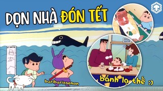 Shin Đặc Biệt- Dọn Nhà Đón Tết & Sự Ra Đời Của Buriburizaemon & Làm Mochi Ở Trường