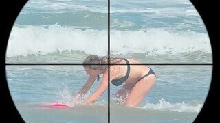 حارس الشاطئ: "قل فقط هل هناك من غرق أم لا؟"