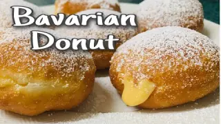 Bavarian donut | mister donut style