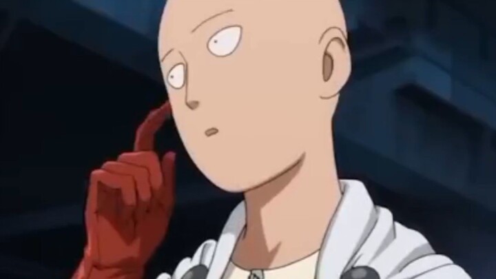one punch man Saitama bingung