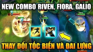 [LMHT Tốc Chiến] Tốc Biến Và Đai Lưng Thay Đổi Combo Mới Riven, Fiora Và Galio Bản Cập Nhật 2.5