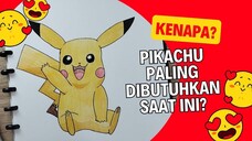 Pokemon ini Paling dibutuhkan Saat Ini - Cara Gambar Pokemon Pikachu