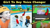 Girl To Boy Voice Changer In Pet Simulator X But Got Hacked/Reported?