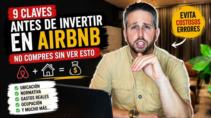 👉¿INVERTIR en AIRBNB? ¿Seguro? ¿Mira esto antes mejor....?