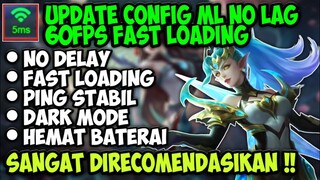 LANCAR PARAH! Config ML No Lag 60Fps Fix FrameDrop + Ping Stabil - Makin Licin | Mobile Legends