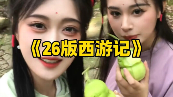 Leak from what appears to be a dashcam on the White Dragon Horse: the 26‑episode Journey to the West
