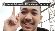 Me at Helloweebs 2023, Malang, East Java