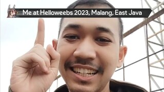 Me at Helloweebs 2023, Malang, East Java
