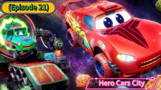 Hero Cars City (Episode 21) Portal Space Over Racing