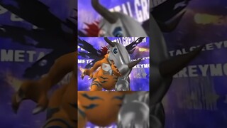 Greymon siêu tiến hoá, “thú Bạo Long Cơ Giới” #digimon #anime #shorts