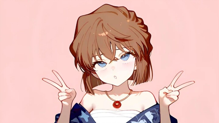 عندما ترتدي أي أياهايرا زيّ الكيمونو الجميل