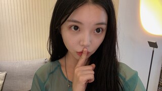 On set, practicing dancing at home... (Wen Jing)